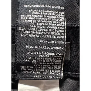 KUT From the Kloth Diana Skinny Corduroy Pants Stretch Black Plus Size 22W‎ thumbnail 11