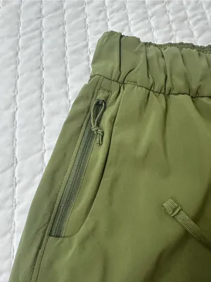 Patagonia Breathable Women’s Terrebonne Caper Green Drawstring Athletic Shorts M thumbnail 9