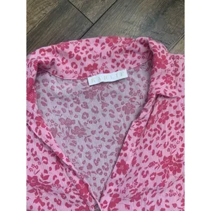 NEW KARLIE Floral Short Tier Dress pink nwot mini button up CASUAL Tuckernuck thumbnail 5