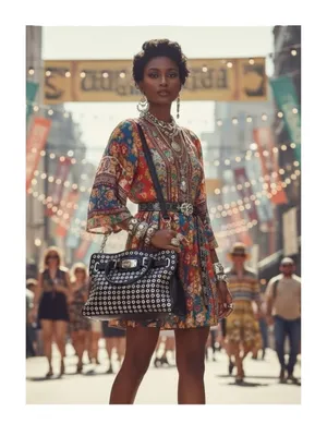 Michael KORS 𖦹 Limited Edition Grommet Large NS Satchel Handbag 𖦹 Black Leather thumbnail 15