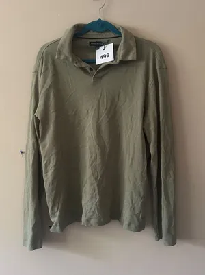 496 Banana Republic Men's Long Sleeve Polo thumbnail 1