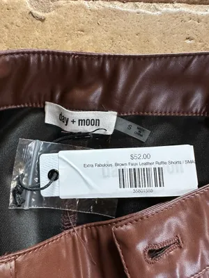 Boutique Leather Shorts thumbnail 3
