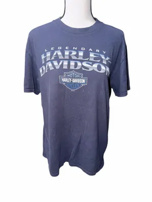 Harley-Davidson Legendary Motorcycles Graphic T-Shirt Collectible Omaha Nebraska thumbnail 2