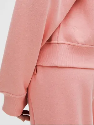 NWT Lululemon Women's Steady State Oversized Hoodie in Tea Rose size small thumbnail 6