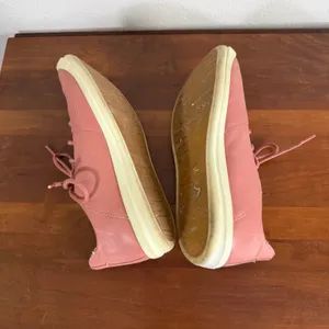 Keen Lorelai II Brick Dust Pink Leather Lace Up Sneakers Womens 5 Casual thumbnail 5