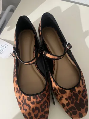 New Time And Tru Women’s Leopard Print Mary Jane Flats Shoes Size 11 NWT thumbnail 8