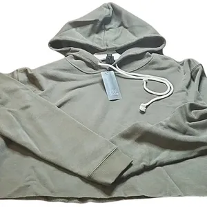 Wild Fable Cropped Hoodie,‎ Olive Green, Womens Size Large, NEW thumbnail 1