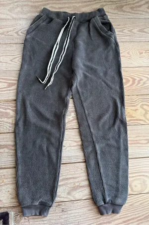 Aerie Ribbed Joggers size xs thumbnail 1
