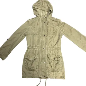 Eddie Bauer Womens Army Green Cargo Pocket Jacket Size Small thumbnail 2
