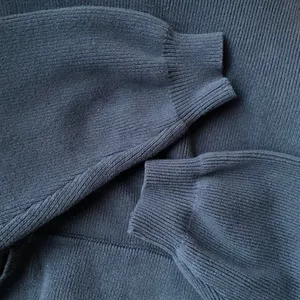 Alo Yoga Scholar Hooded Sweater Navy L thumbnail 5