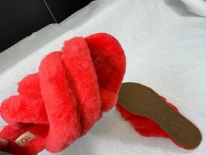 UGG - Womens Scuffita Slippers reddish/orange color ) fluffy Size US 9 #shearling #slippers thumbnail 7