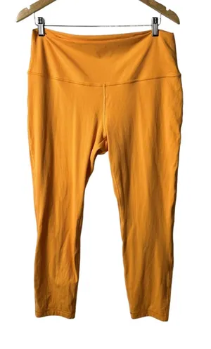 Lululemon lululemon Align‎ Ribbed High-Rise Pant 25" Mango Dream Women's size 14 thumbnail 1