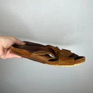 Birkenstock‎ Siena Style Suede Leather Sandals Brown EU 40 US Women 9 thumbnail 2