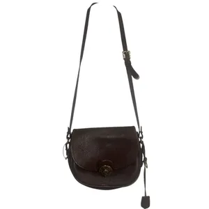 ✨Vintage Dooney & Bourke Awl Leather Compartment Flap Brown Bag✨ thumbnail 2