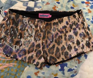 Edikted Mini Shorts Cheetah thumbnail 1