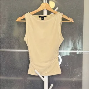 Forever 21 Beige Tank Top thumbnail 2