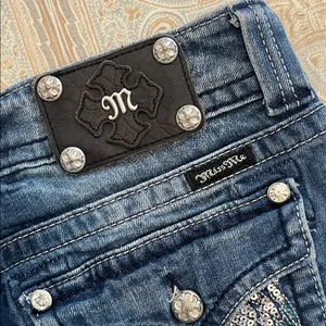 Miss Me Blue Capri Jeans with Embellished Pockets thumbnail 2