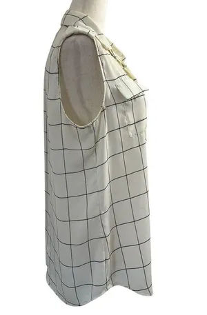 Banana Republic Women Size Medium Sleeveless Collared Lightweight #14-72 thumbnail 2