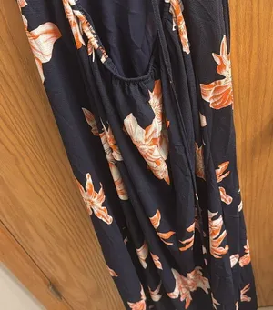 Simplee Apparel Simple floral maxi dress with amazing back size large thumbnail 5