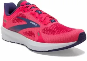 Brooks Launch 9 Womens Running Shoe Sneakers Pink Fuchsia Cobalt Size 10 Workout thumbnail 1