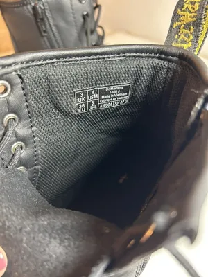Doc Dr Martens 14045 Vegan Felix Combat Lace Up Women's Size 4Boots thumbnail 5
