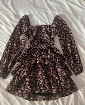 Floral Altar'd State Mini Dress XS thumbnail 2
