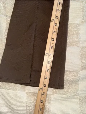 ALO Yoga Brown Boot Cut Pants with Front Slit‎ M thumbnail 2