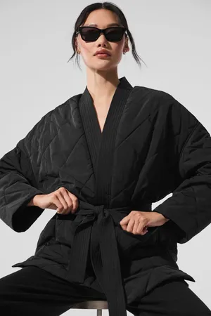 ALO Yoga Urbanite Wrap Puffer Jacket Size Medium thumbnail 1