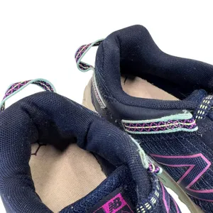 New Balance 410v6 Trail Running Shoes Women 8 Navy‎ Hiking WT410SN6 All Terrain thumbnail 5
