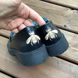 Modern chunky sole loafers 🖤🖤 Black Size 7 thumbnail 9