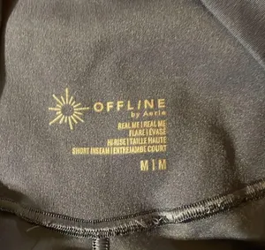 Offline by Aerie real me flare hi-rise short inseam leggings size M thumbnail 3
