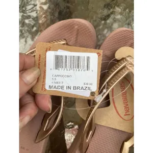 Havaianas Brand New Havianas Women's Size EU 37 US 5.5 Cappuccino Brown Flip Flops Sandals thumbnail 6