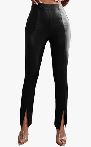 Black Leather Pants thumbnail 1
