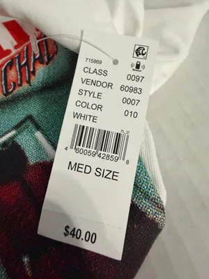 PacSun Market Netflix White Tee with Red & Green Graphic - Squid Game Print thumbnail 5