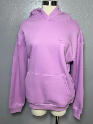 Comfrt Pastel Hoodie, Lilac, S Purple thumbnail 1