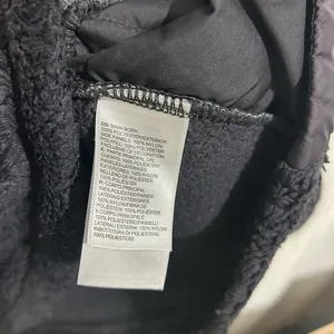 The North Face Osito Hybrid Jacket‎ Women’s Black 1/4 Zip Fleece Pullover Medium thumbnail 4
