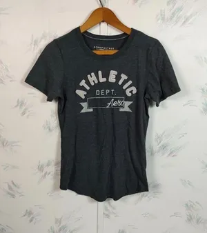 Aeropostale Y2K Gray Tee thumbnail 1