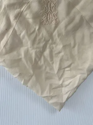 Vintage Hanky Handkerchief Embroidered silk Wedding thumbnail 3