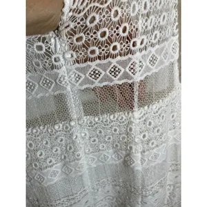 NWT Rebecca Minkoff White Lace 100% Cotton Grin Dress Sz‎ 2 Bridal Open Back thumbnail 7