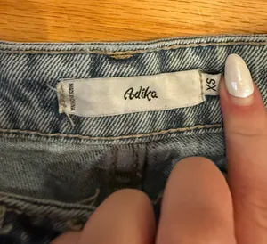 Adika Rhinestone Fringe Denim Shorts thumbnail 5