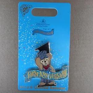 Disney parks Shanghai 1st anniversary Duffy trading pin NWT thumbnail 2