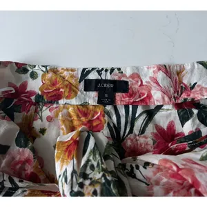 J Crew Cotton Voile Sarong Skirt Floral Cover Up Beach Small thumbnail 4