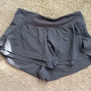 CALIA by Carrie Underwood Charcoal Gray Layered Athletic Shorts thumbnail 1