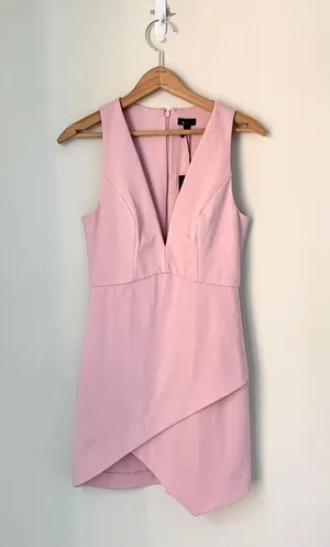 NBD Dries Dress in Pink thumbnail 4
