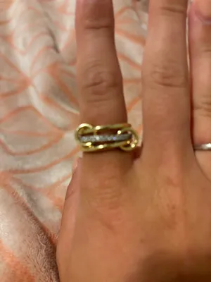 Stack ring Gold Size 7 thumbnail 2