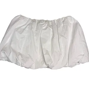 KHY POPLIN LOW RISE BUBBLE‎ MINI SKIRT Size XL Kylie Jenner Kardashians Trending thumbnail 5
