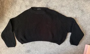 SheIn Black Sweater thumbnail 1