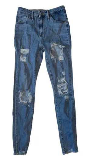 Levi’s 721 High Rise Skinny Size 25 thumbnail 1