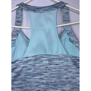 MPG Mondetta Performance Gear Womens Blue Space Dye Racerback Athletic Dress M thumbnail 6