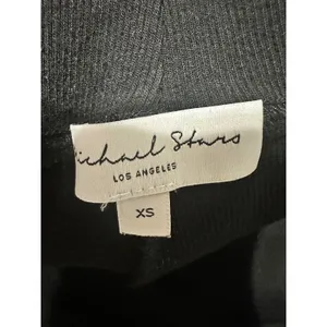 Michael Stars‎ Black Ribbed High Waist Leggings Pants Size XS thumbnail 6